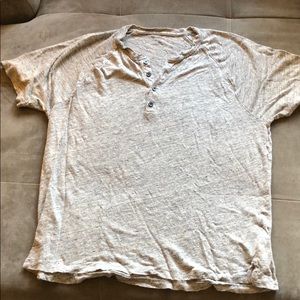 Club Monaco Linen Henley